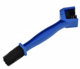 Szczotka do czyszczenia łańcucha rowerowego / motocyklowego niebieska