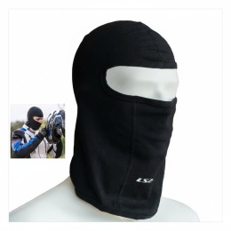 Kominiarka motocyklowa pod kask LS2  – bawełna czarna uni na jesień zimę