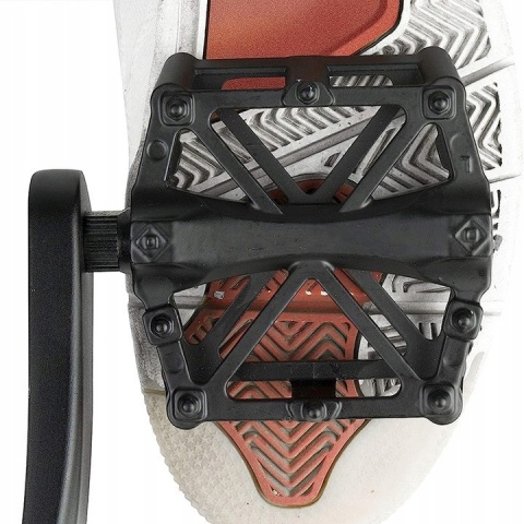 Pedały rowerowe ROXAR MTB – aluminiowe platformy antypoślizgowe czarne