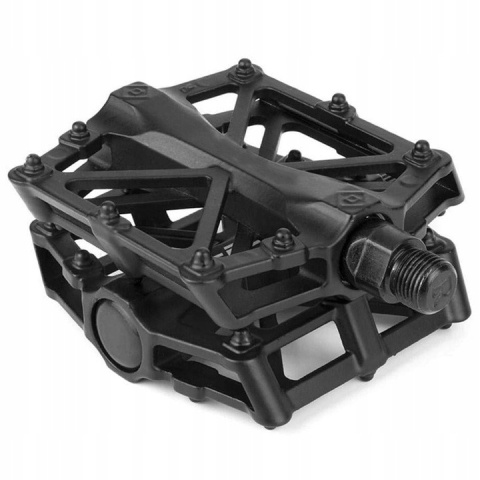 Pedały rowerowe ROXAR MTB – aluminiowe platformy antypoślizgowe czarne