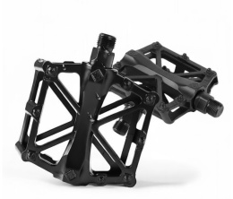 Pedały rowerowe ROXAR MTB – aluminiowe platformy antypoślizgowe czarne