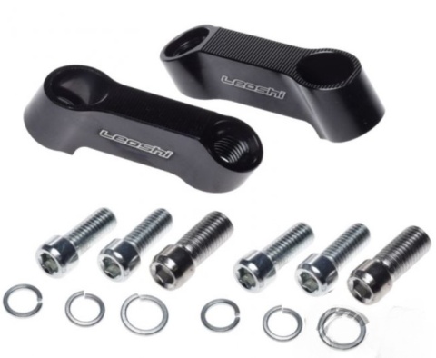 Przedłużenie poszerzenie lusterek gwint M10 prawy , M10 lewy aluminiowe