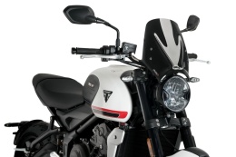 SZYBA OWIEWKA PUIG DO TRIUMPH TRIDENT 660 2021-2025 CZARNA