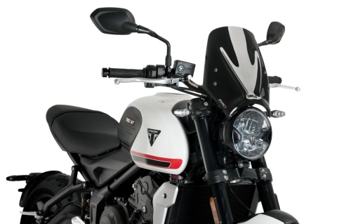 SZYBA OWIEWKA PUIG DO TRIUMPH TRIDENT 660 2021-2025 CZARNA