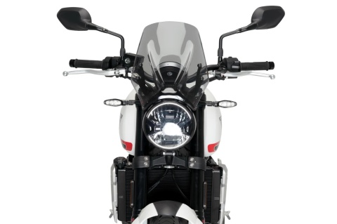 SZYBA OWIEWKA PUIG DO TRIUMPH TRIDENT 660 2021-2025 LEKKO PRZYCIEMNIONA