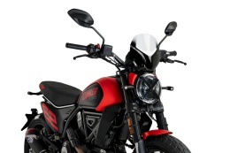 SZYBA PUIG DUCATI SCRAMBLER FULL THROTTLE / ICON/ NIGHTSHIFT 2023-2025 BEZBARWNA