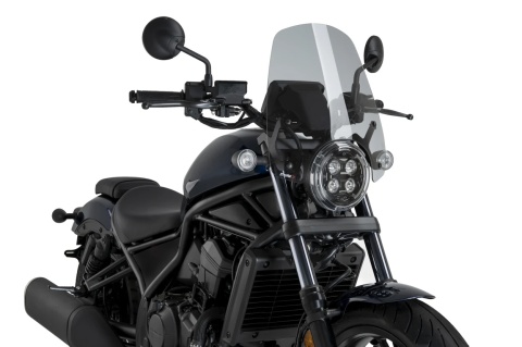 SZYBA TURYSTYCZNA PUIG HONDA CMX 1100 REBEL 2021-2025 LEKKO PRZYCIEMNIONA