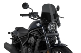 SZYBA TURYSTYCZNA PUIG HONDA CMX 1100 REBEL 2021-2025 MOCNO PRZYCIEMNIONA