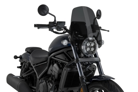 SZYBA TURYSTYCZNA PUIG HONDA CMX 1100 REBEL 2021-2025 MOCNO PRZYCIEMNIONA