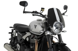 SZYBA SPORTOWA PUIG DO TRIUMPH SPEED TWIN 1200 / 900 2025 CZARNA