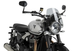 SZYBA SPORTOWA PUIG TRIUMPH SPEED TWIN 1200 / 900 2025 LEKKO PRZYCIEMNIONA