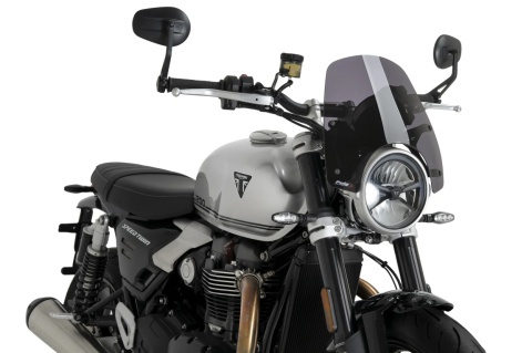 SZYBA SPORTOWA PUIG TRIUMPH SPEED TWIN 1200 / 900 2025 MOCNO PRZYCIEMNIONA