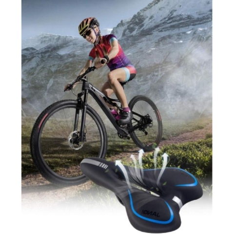 Siodełko Rowerowe Żelowe Roxar Gel Komfortowe na Długie Trasy