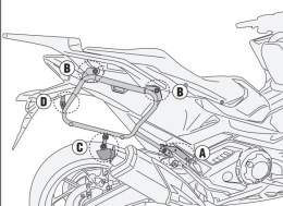 Stelaż Givi do Honda Forza 750 2025