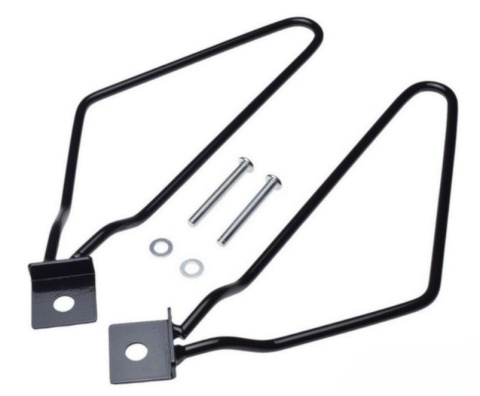 Stelaże pod sakwy motocyklowe uniwersalne czarne