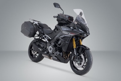 KUFRY BOCZNE STELAŻE AERO ABS 2x25 l. Suzuki GSX-S1000GX 2024-2026