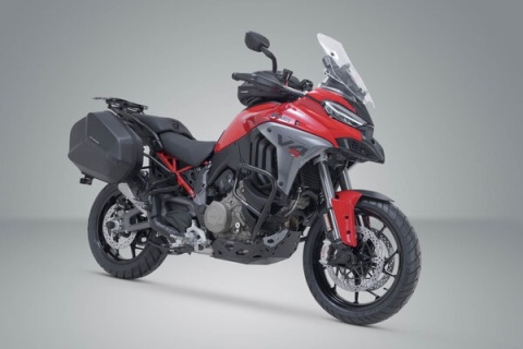 KUFRY BOCZNE STELAŻE SW-MOTECH DUCATI MULTISTRADA V4 2021-2025 2X25L