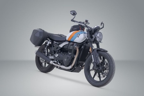 ZESTAW KUFRÓW BOCZNYCH URBAN ABS I STELAŻY SW-MOTECH TRIUMPH SPEED TWIN 900 2024- 2X16,5L
