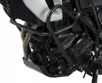 CRASHBARY / GMOLE R&G BMW F650 GS 08- F700GS 13 F800GS 08 HUSQVARNA NUDA 900 [R] BLACK