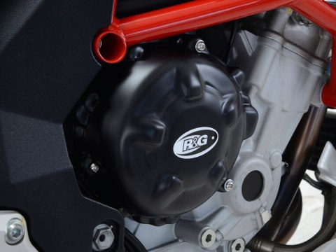 OSŁONA SPRZĘGŁA R&G MV AGUSTA STRADALE / TURISMO VELOCE PRAWA STRONA BLACK