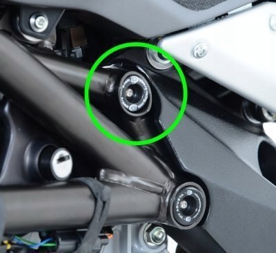 ZAŚLEPKA RAMY R&G MV AGUSTA F3 675/800 /RIVALE 800 LEWA LUB PRAWA BLACK