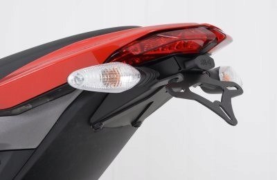 UCHWYT TABLICY REJESTRACYJNEJ R&G DUCATI HYPERMOTARD 820 BLACK