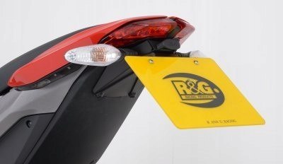 UCHWYT TABLICY REJESTRACYJNEJ R&G DUCATI HYPERMOTARD 820 BLACK