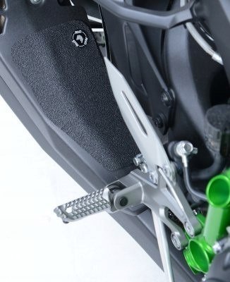 TANKPAD R&G ANTYPOŚLIZGOWY ZABEZPIECZAJĄCY WAHACZ 3 CZĘŚCI KAWASKI H2 / H2R BLACK