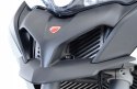 OSŁONA CHŁODNICY OLEJU R&G DUCATI MTS 1200 MULTISTRADA 15- STAL NIERDZEWNA