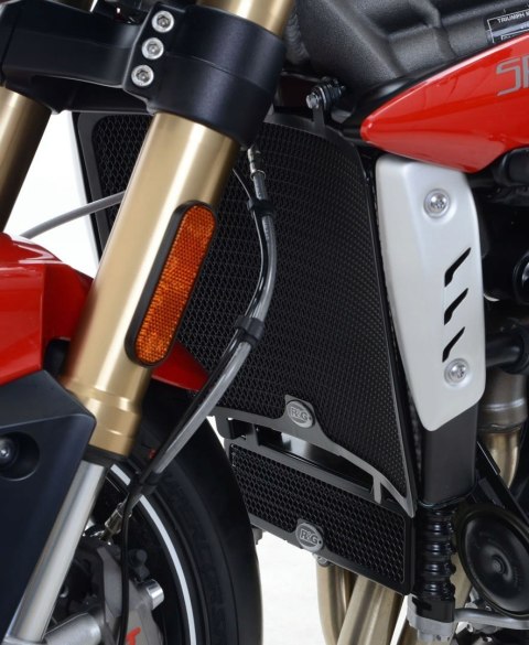 OSŁONA CHŁODNICY R&G TRIUMPH SPEED TRIPLE S 16- / SPEED TRIPLE R 16- BLACK