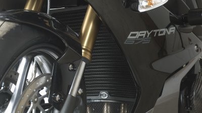 OSŁONA CHŁODNICY R&G TRIUMPH 675 DAYTONA 13- BLACK