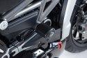 CRASH PADY R&G AERO DUCATI X-DIAVEL/X-DIAVEL S BLACK