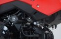 CRASH PADY R&G AERO HONDA MSX125 (GROM) UP TO 2016 BLACK