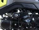 CRASH PADY R&G AERO HONDA MSX125 (GROM) UP TO 2016 BLACK