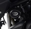 CRASH PADY R&G AERO KAWASAKI 650 VERSYS 2015- BLACK