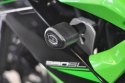 CRASH PADY R&G AERO KAWASAKI NINJA 125 NINJA 250SL BLACK