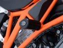 CRASH PADY R&G AERO KTM 1290 SUPER DUKE/1290 SUPER DUKE GT 16- BLACK