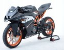 CRASH PADY R&G AERO KTM RC125/200/390 BLACK