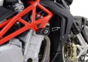 CRASH PADY R&G AERO MV AGUSTA BRUTALE 1090 13- BLACK