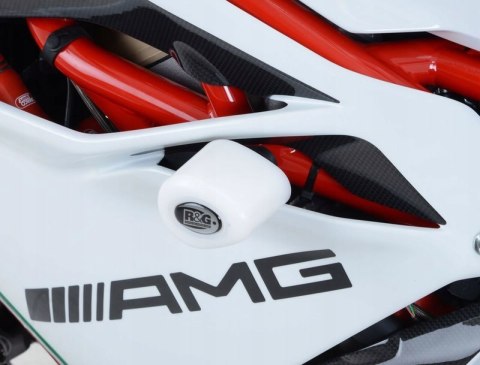 CRASH PADY R&G AERO MV AGUSTA F4RC 15- WHITE