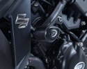 CRASH PADY R&G AERO SUZUKI GSX-S750 17- BLACK