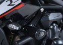 CRASH PADY R&G AERO TRIUMPH STREET TRIPLE 765 RS/R/S 17- BLACK