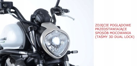 OSŁONA REFLEKTORA R&G TRIUMPH 675 DAYTONA [R] 13- CLEAR