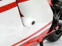 CRASH PADY R&G AERO DUCATI DESMOSEDICI 08 ON WHITE