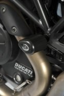 CRASH PADY R&G AERO DUCATI DIAVEL/DIAVEL STRADA BLACK