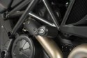 CRASH PADY R&G AERO DUCATI DIAVEL/DIAVEL STRADA BLACK