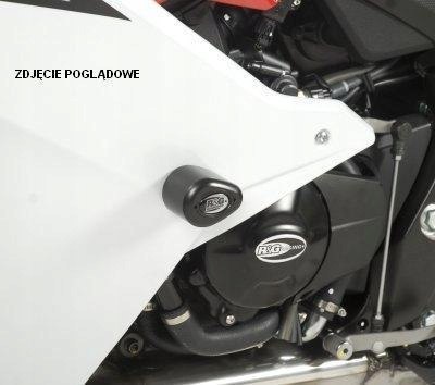 CRASH PADY R&G AERO HONDA CBR600 F 11- WHITE