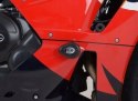 CRASH PADY R&G AERO HONDA CBR600RR 13- BLACK