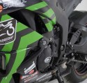 CRASH PADY R&G AERO RACE ONLY KAWASAKI ZX6R 09-12 BLACK