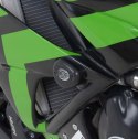 CRASH PADY R&G AERO RACE ONLY KAWASAKI ZX6R 09-12 BLACK